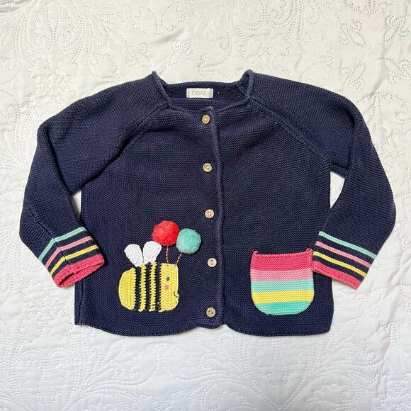 Next Bumblebee Cardigan Sweater Size 12-18m - Picture 2 of 6